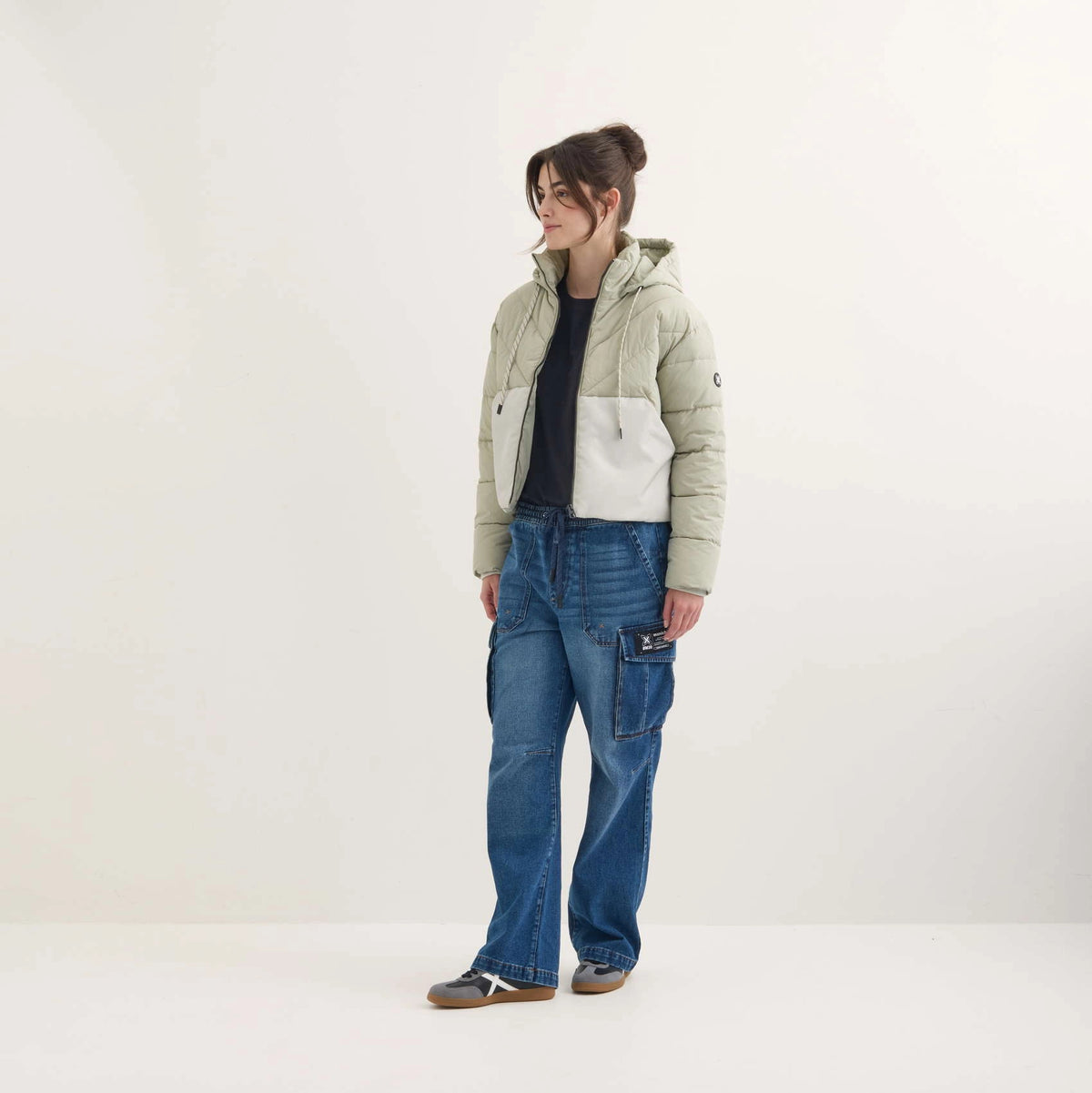 MUNICH SNOW Lifestyle C/sand: beige jas voor dames