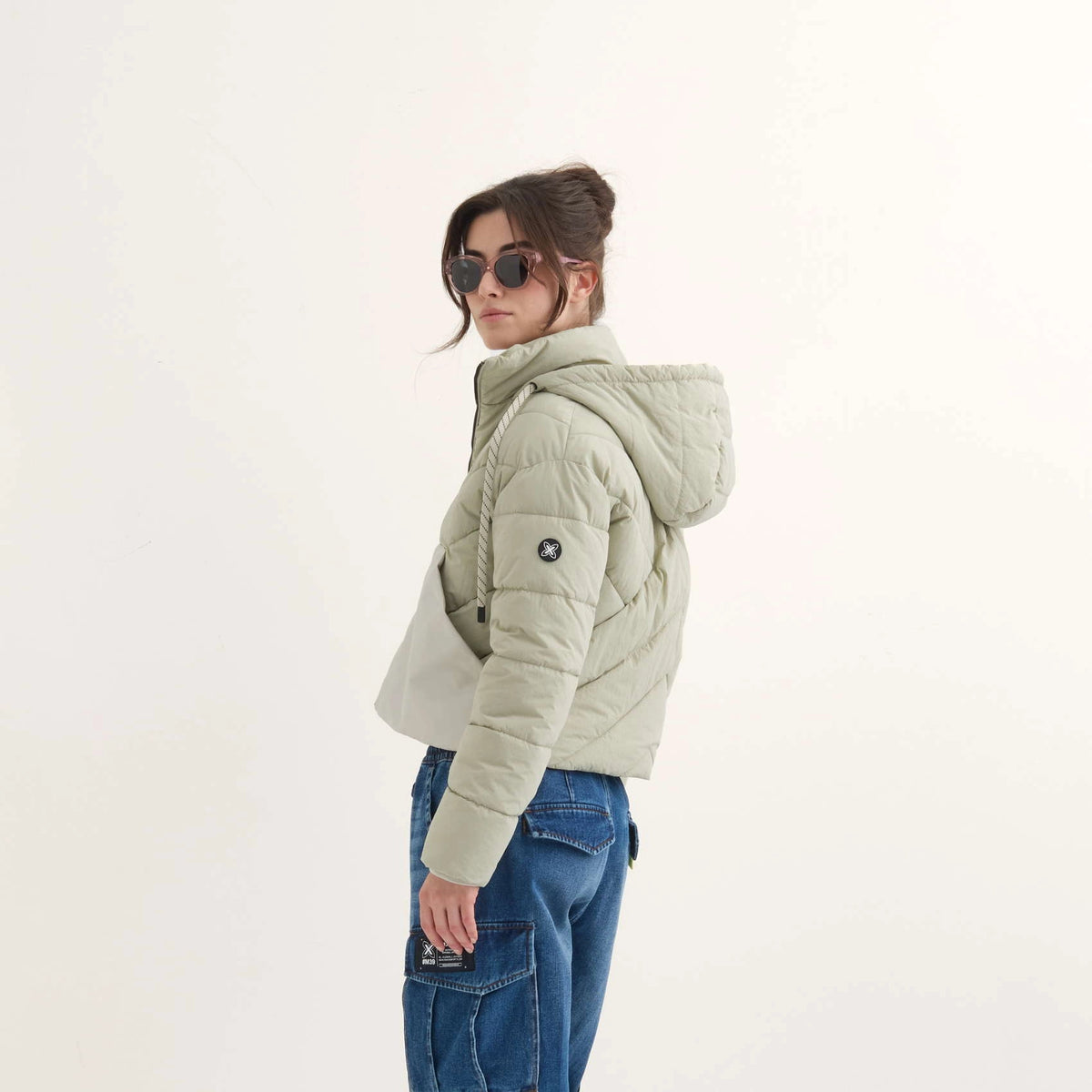 MUNICH SNOW Lifestyle C/sand: beige jas voor dames
