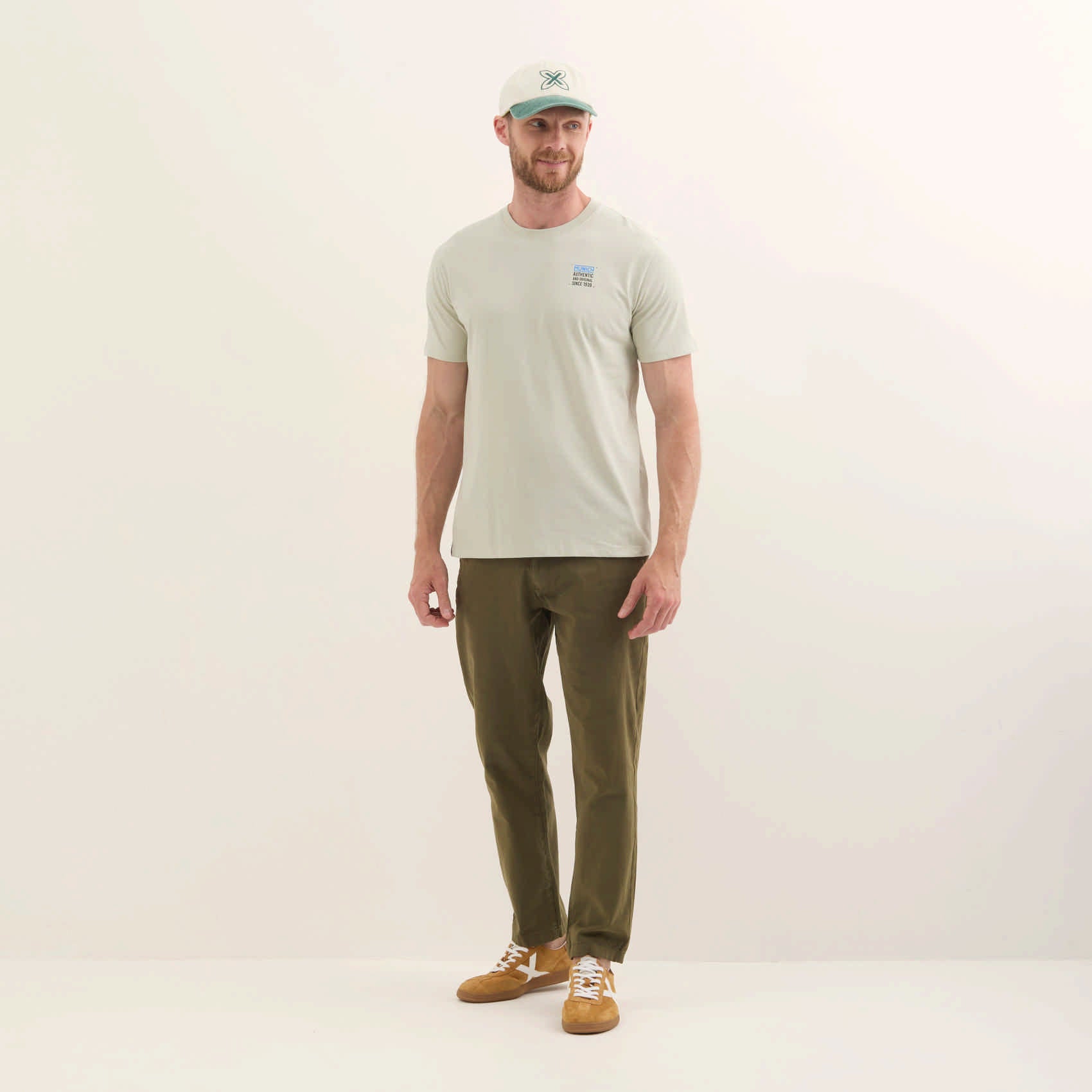 MUNICH Regular T-shirt Tyler: зеленый футболка для мужчин