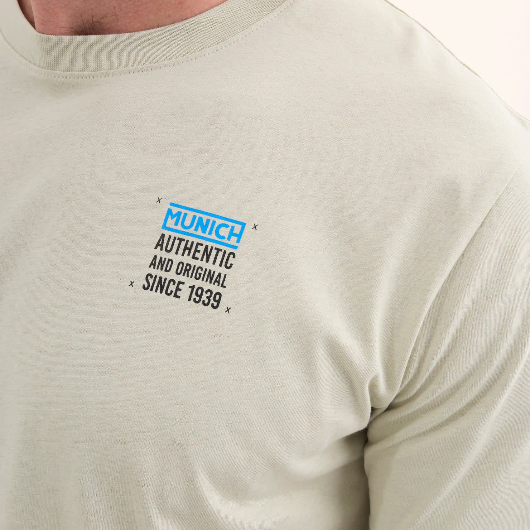 MUNICH Regular T-shirt Tyler: зеленый футболка для мужчин