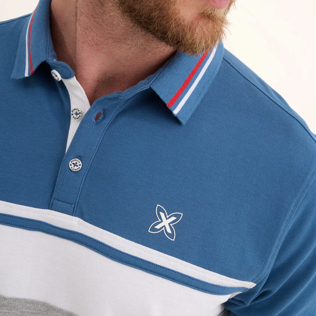 MUNICH | POLO | HOMBRE | POLO STRIPES | AZUL