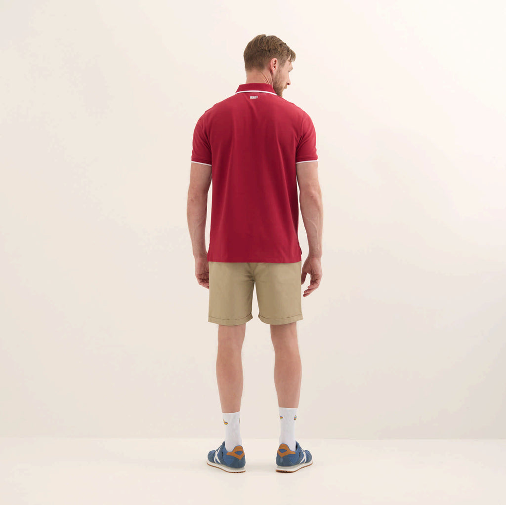 MUNICH POLO SLAM: rosso polo da uomo