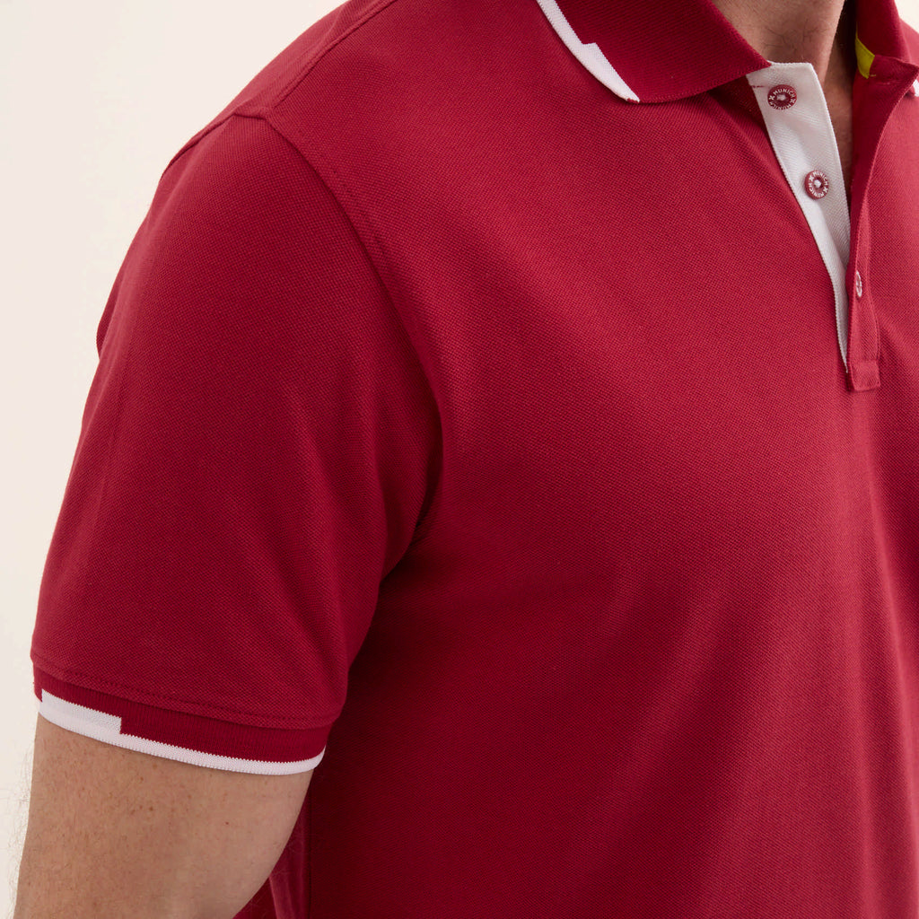 MUNICH POLO SLAM: rosso polo da uomo