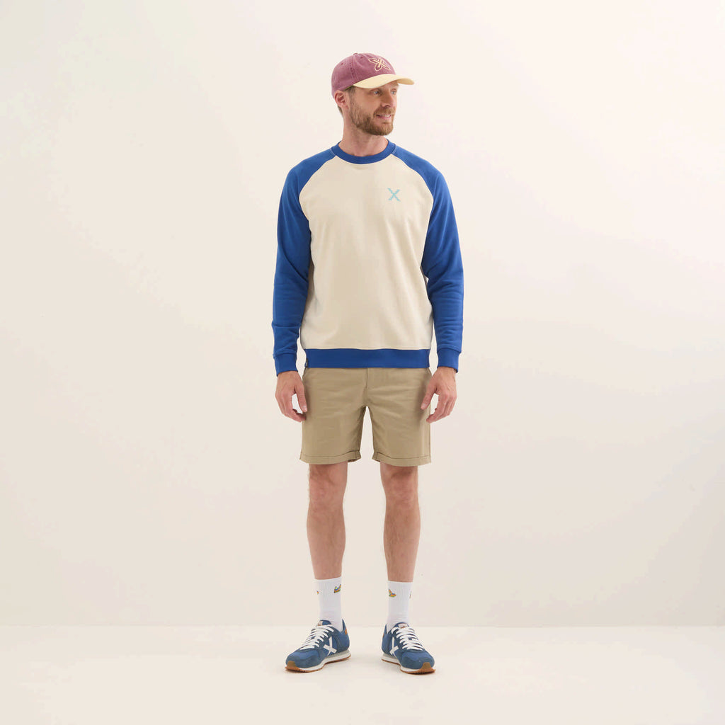 MUNICH Sweatshirt CHAO: niebieski bluza dla mężczyzn