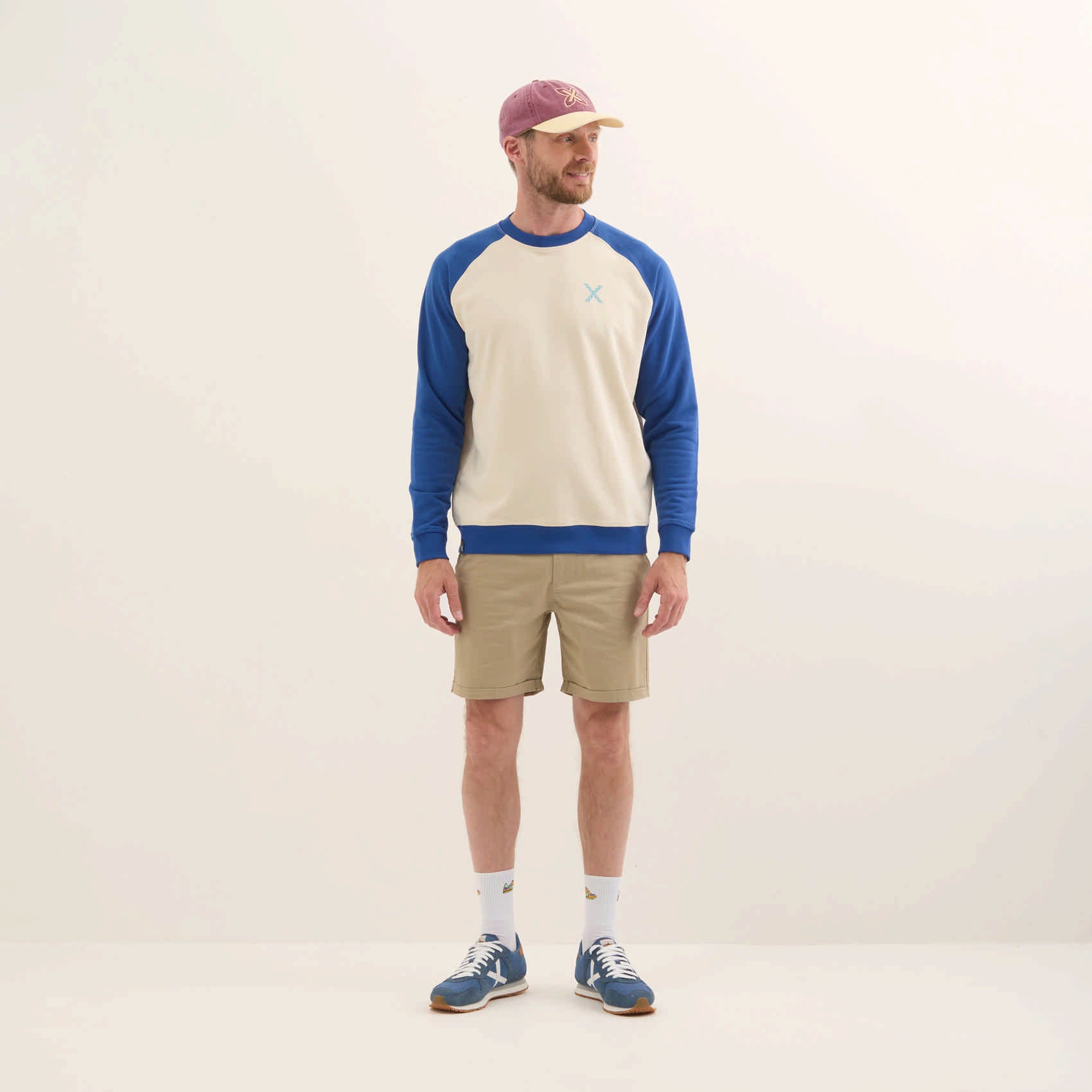 MUNICH Sweatshirt CHAO: blue sweatshirt for men