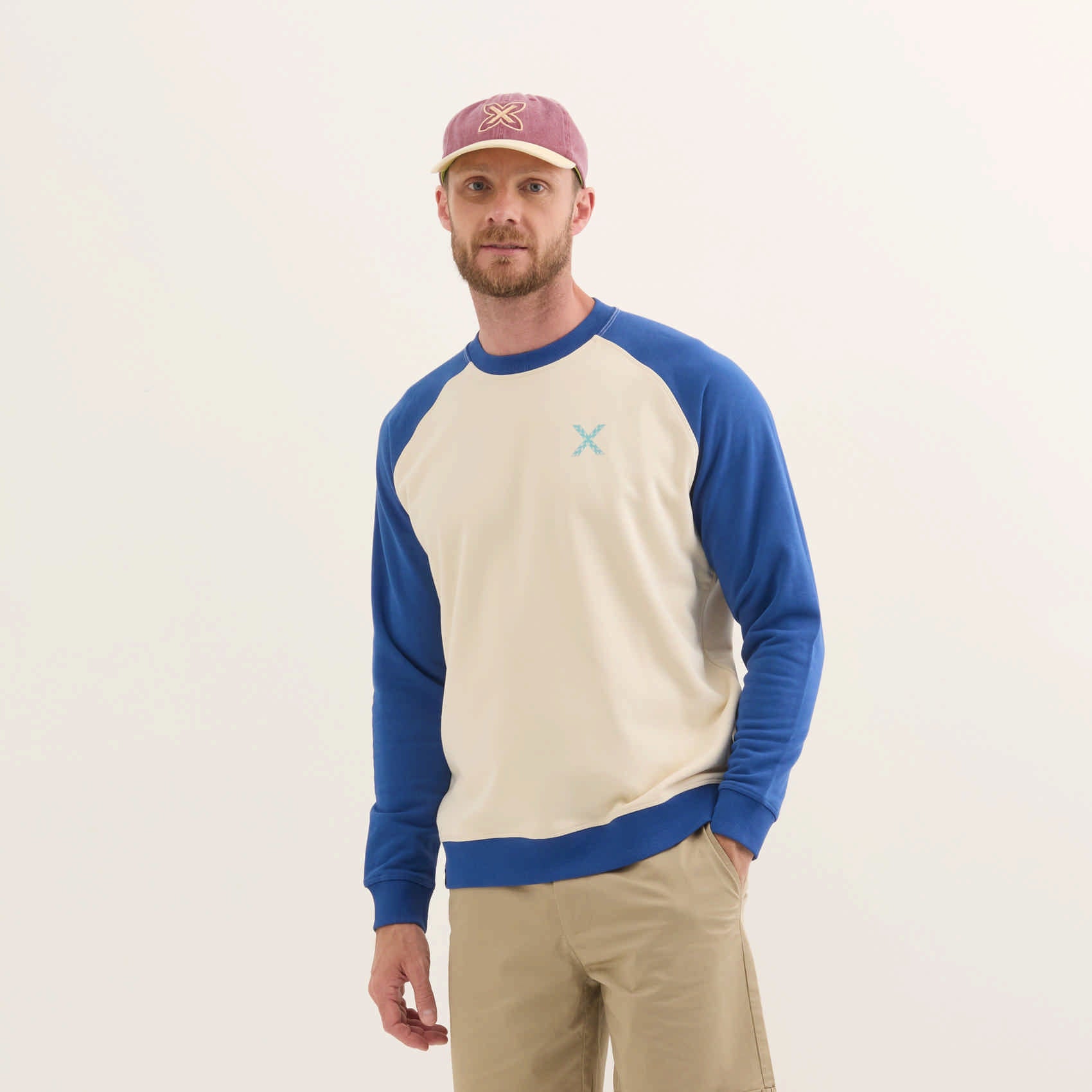 MUNICH Sweatshirt CHAO: blue sweatshirt for men