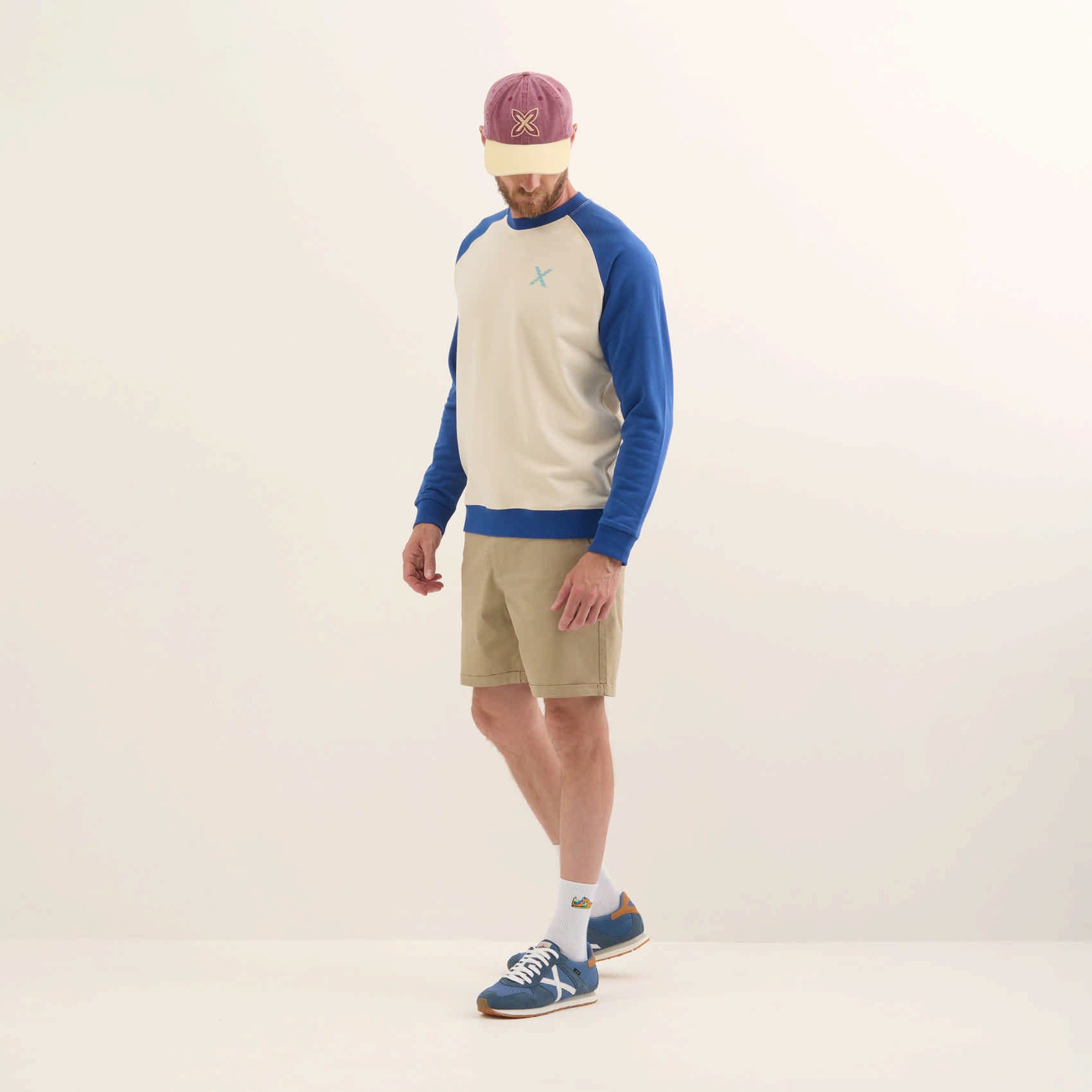 MUNICH Sweatshirt CHAO: blue sweatshirt for men
