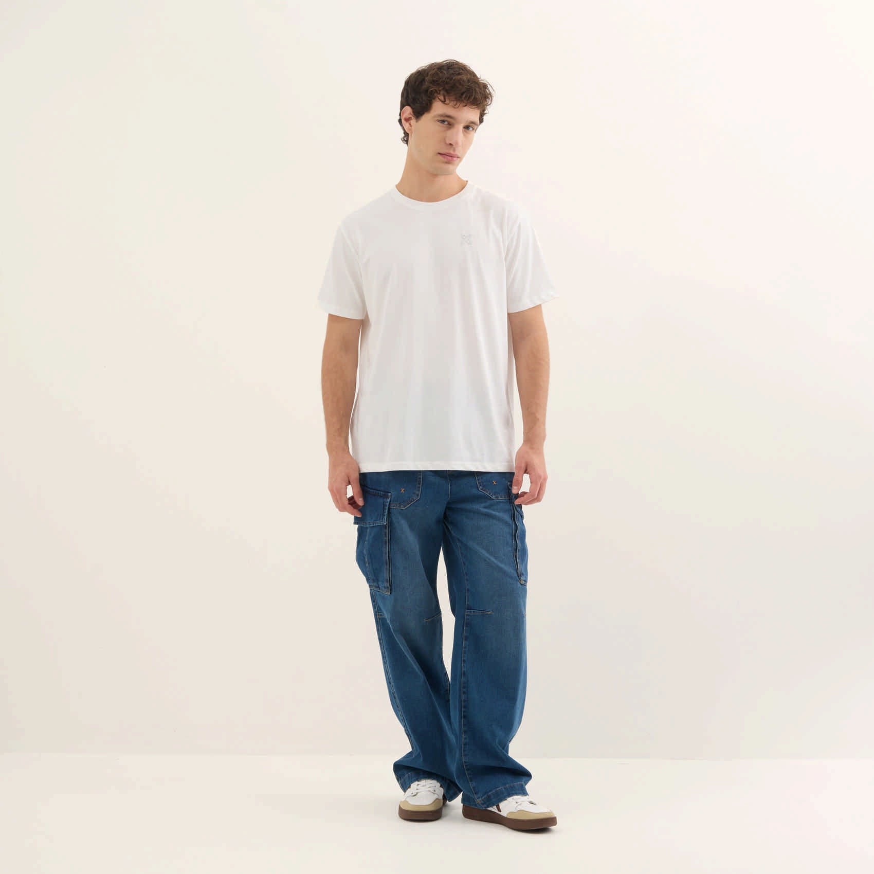 MUNICH T-shirt Essentials: white T-shirt for men