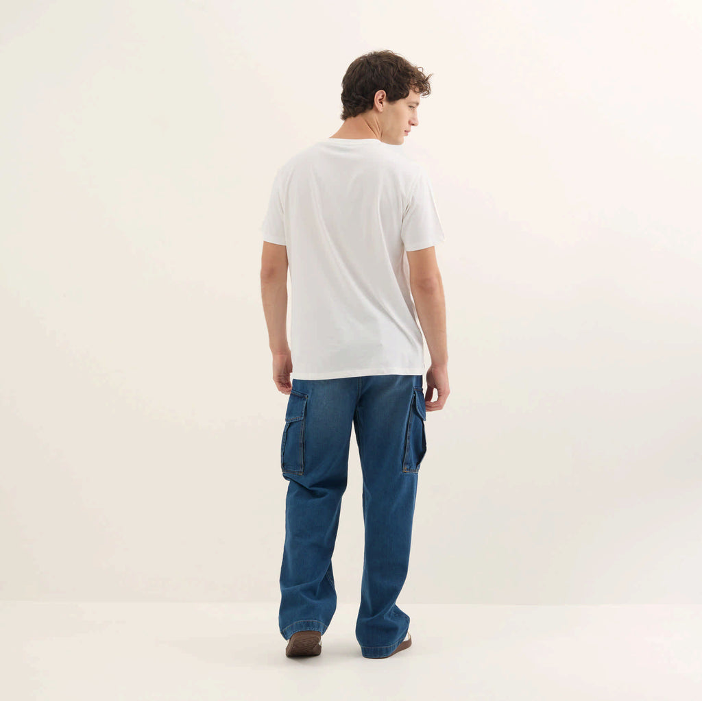 MUNICH T-shirt Essentials: white T-shirt for men