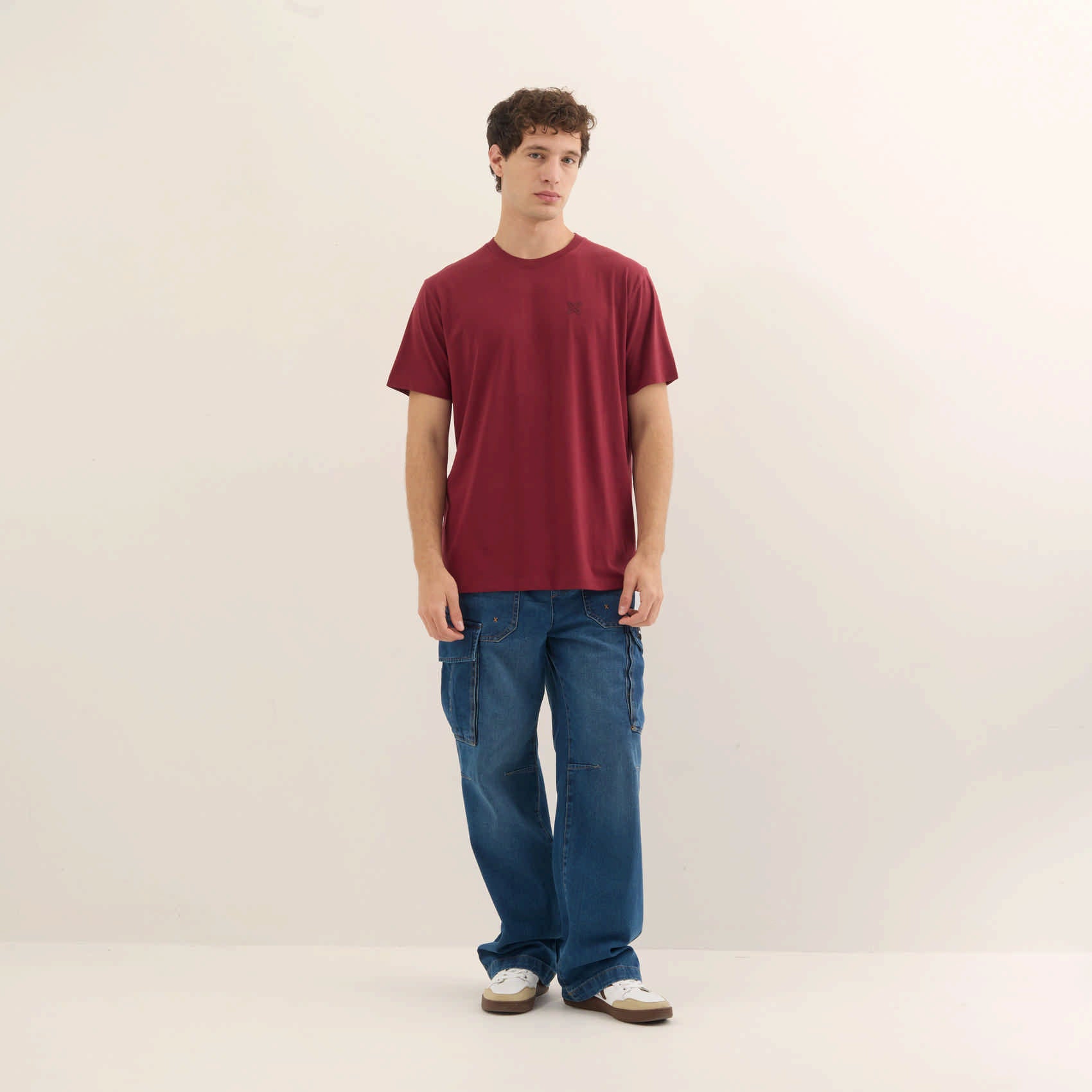 MUNICH T-shirt Essentials: red T-shirt for men