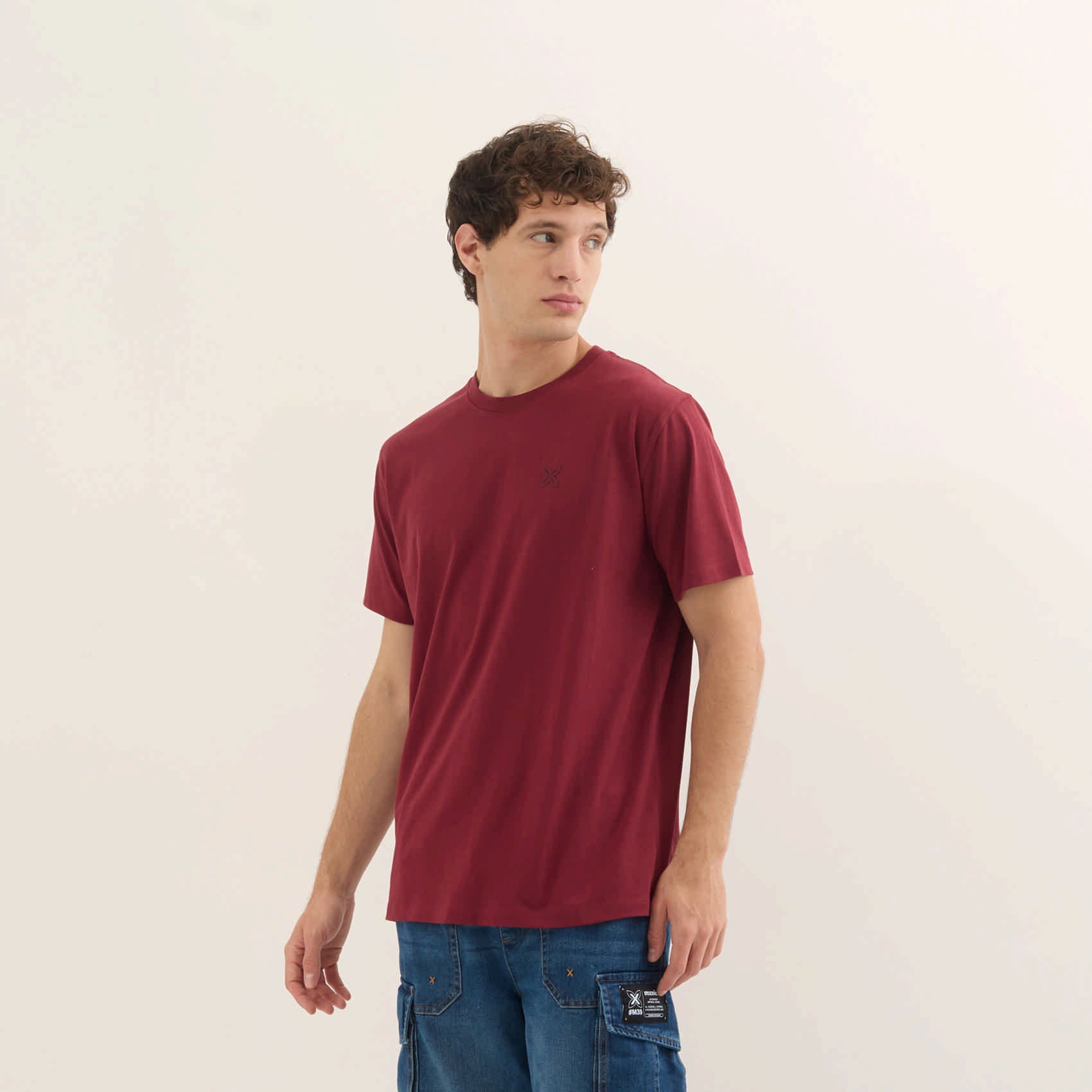 MUNICH T-shirt Essentials: red T-shirt for men