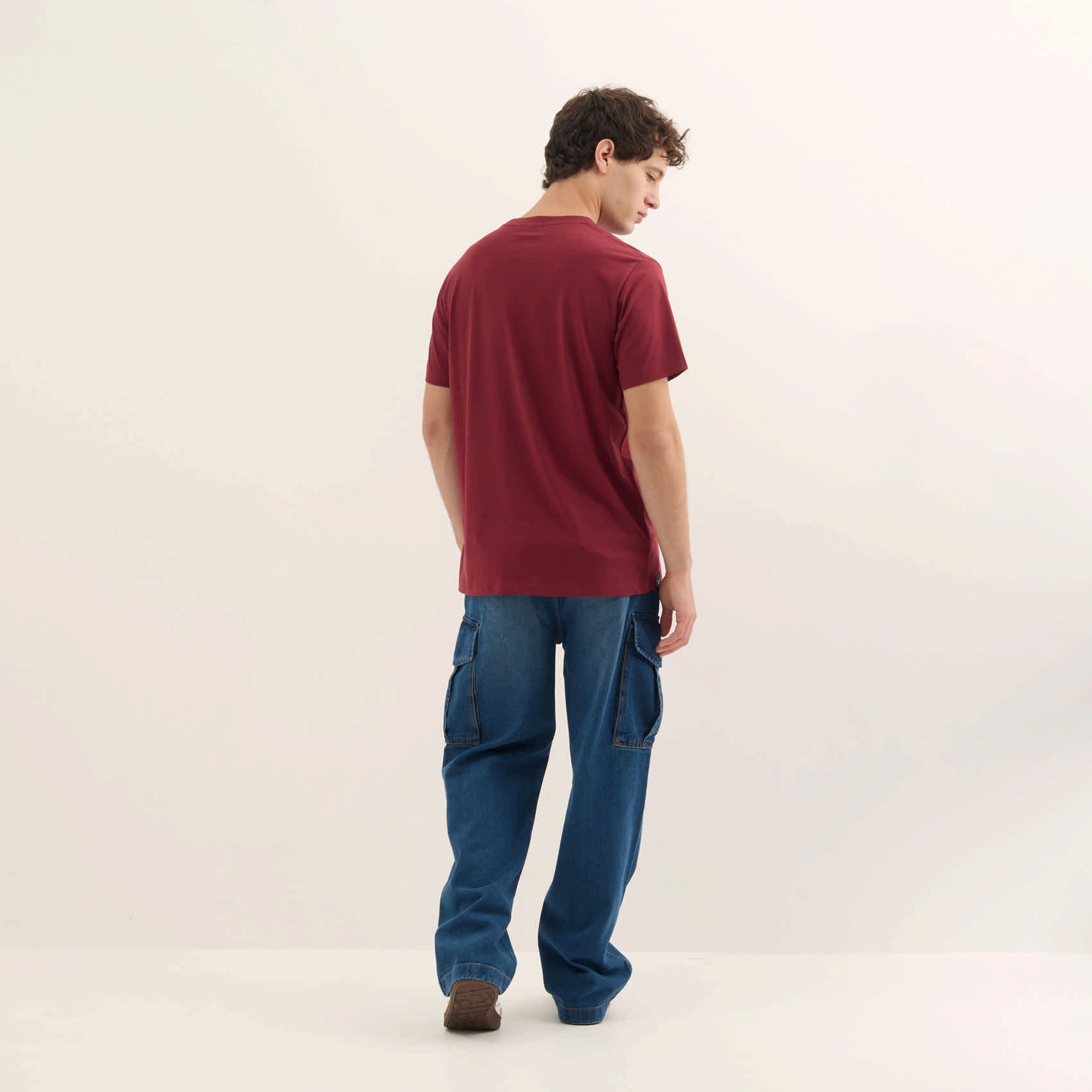 MUNICH T-shirt Essentials: red T-shirt for men