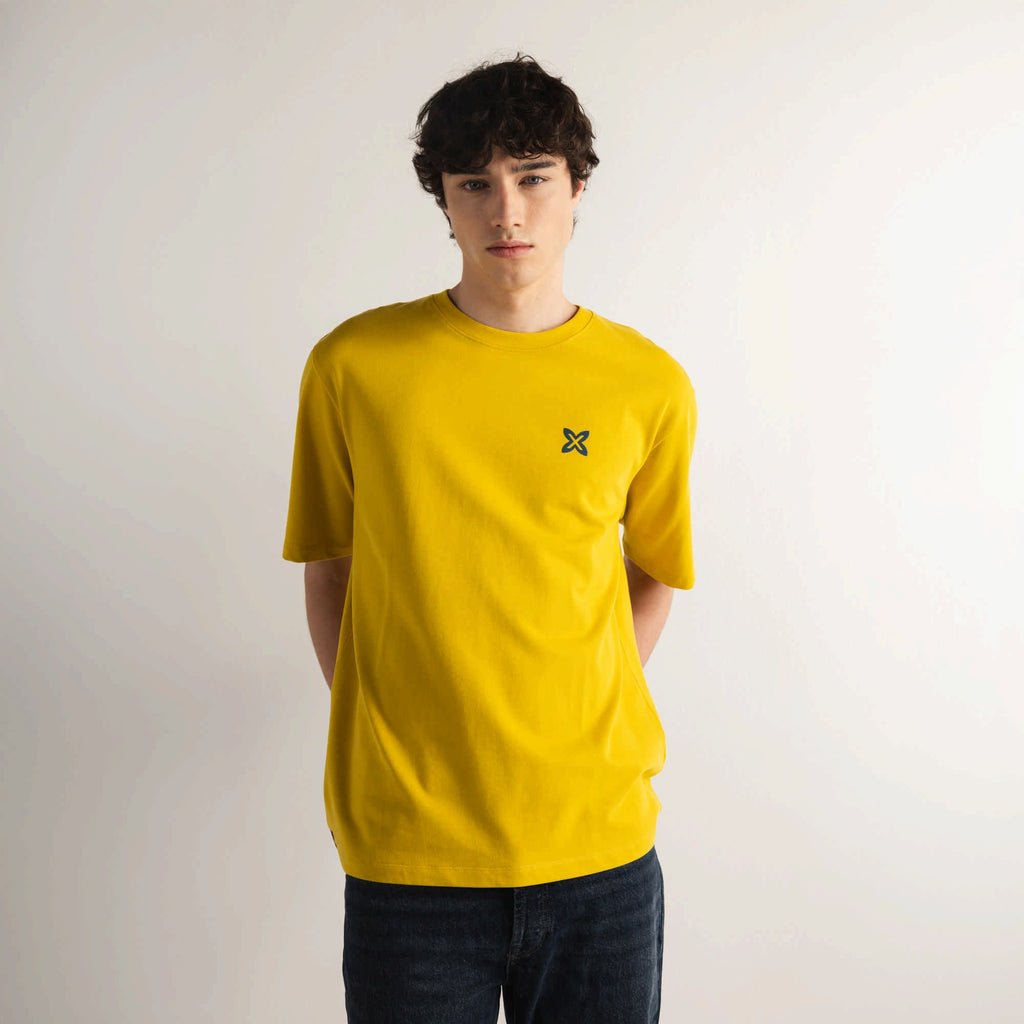 MUNICH | CAMISETAS | HOMBRE | OVERSIZE T-SHIRT PEACK LEMON | AMARILLO