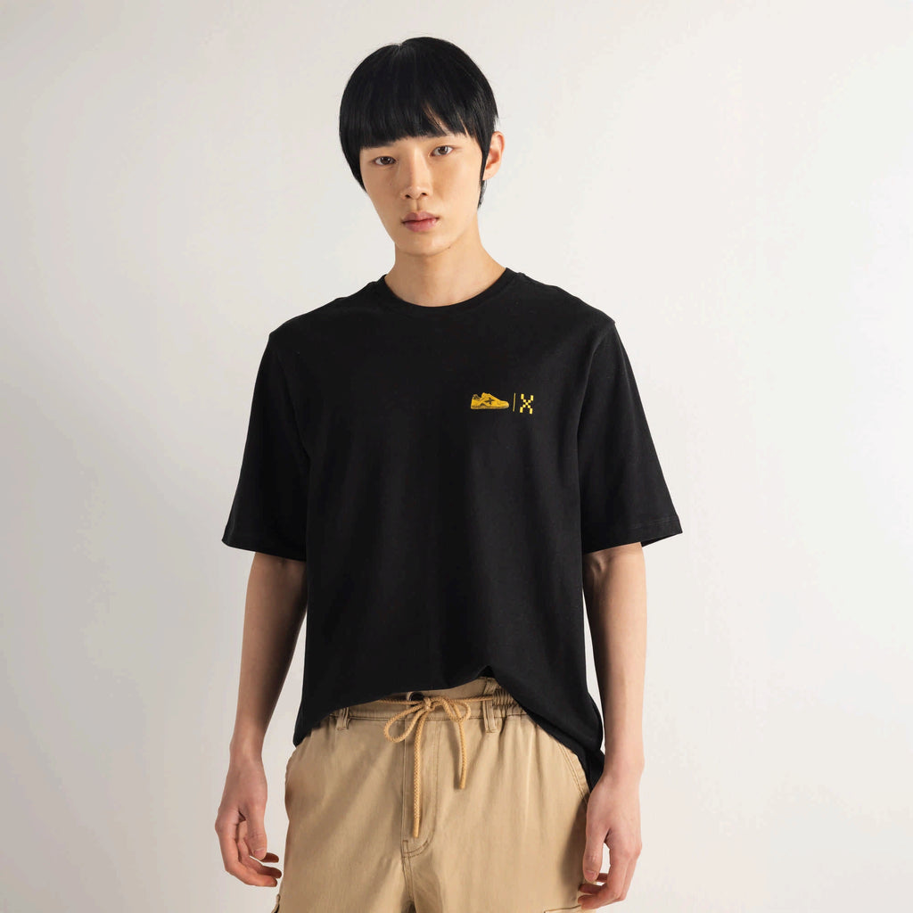 MUNICH Oversize T-shirt Invaders Black: أسود تيشيرت للرجال