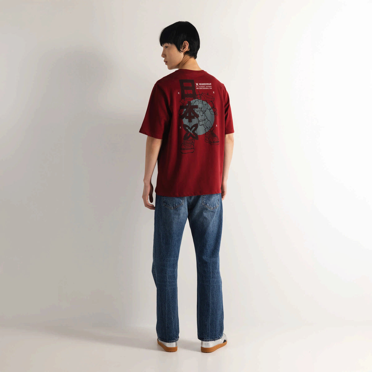 MUNICH | CAMISETAS | HOMBRE | OVERSIZE T-SHIRT JAPAN RED | ROJO