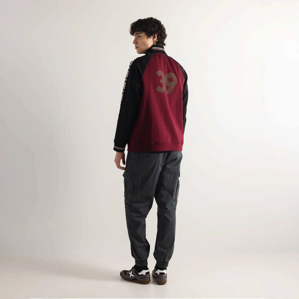 MUNICH Jacket Scudetto WINE: burdeos veste pour homme