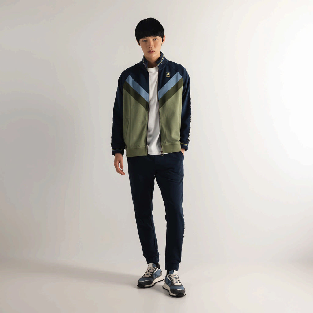 MUNICH | CHAQUETAS | HOMBRE | JACKET SCUDETTO OIL | VERDE