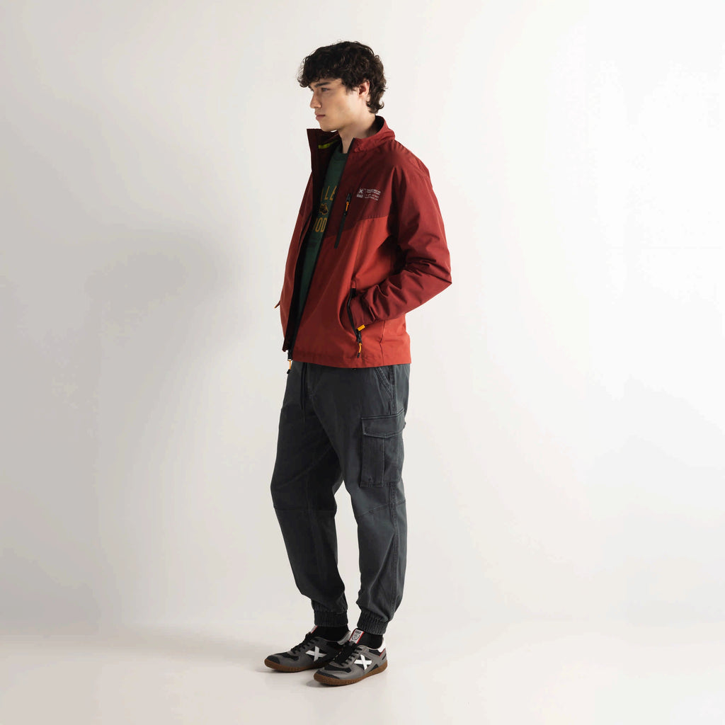 MUNICH | CHAQUETAS | HOMBRE | JACKET HARBOR TERRACOTA | BURDEOS