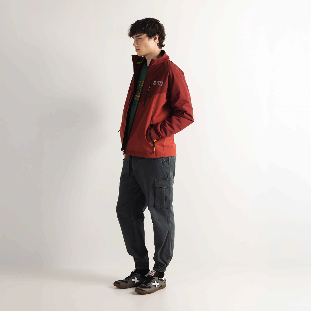 MUNICH | CHAQUETAS | HOMBRE | JACKET HARBOR TERRACOTA | BURDEOS