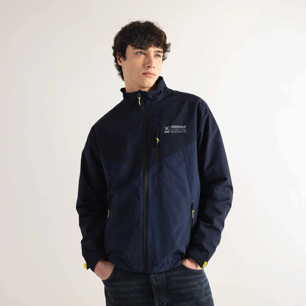 MUNICH Jacket Harbor NAVY: blå jakke til mænd