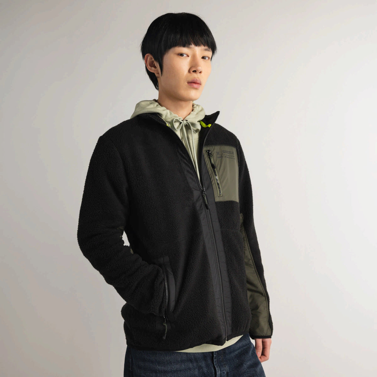 MUNICH | CHAQUETAS | HOMBRE | POLAR DENIS BLACK | NEGRO