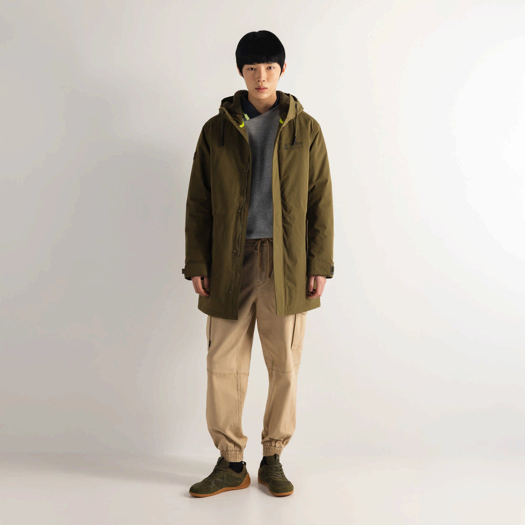 MUNICH | CHAQUETAS | HOMBRE | PARKA WILLIAM KHAKI | CAQUI