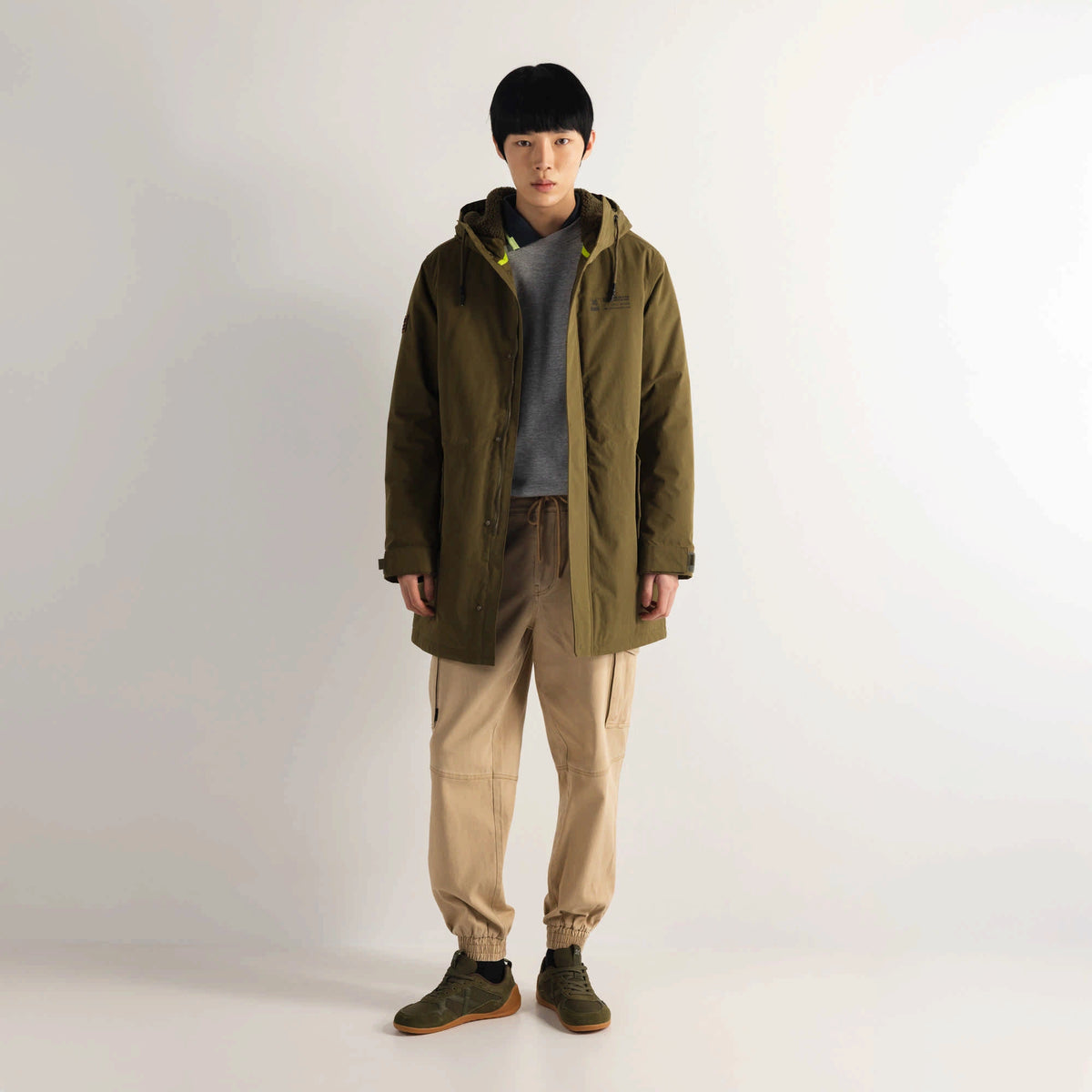 MUNICH | CHAQUETAS | HOMBRE | PARKA WILLIAM KHAKI | CAQUI
