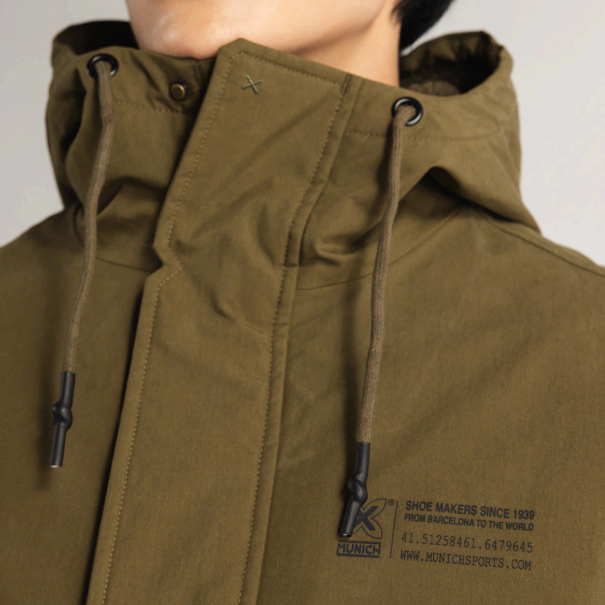 MUNICH | CHAQUETAS | HOMBRE | PARKA WILLIAM KHAKI | CAQUI