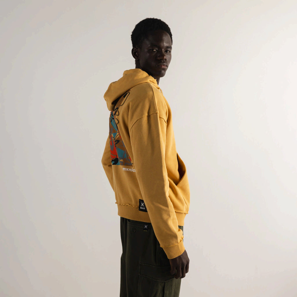 MUNICH Hoodie Paths Taffy: бежевый свитер для мужчин