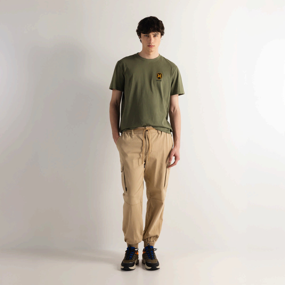 MUNICH | CAMISETAS | HOMBRE | REGULAR T-SHIRT SCORER KHAKI | CAQUI