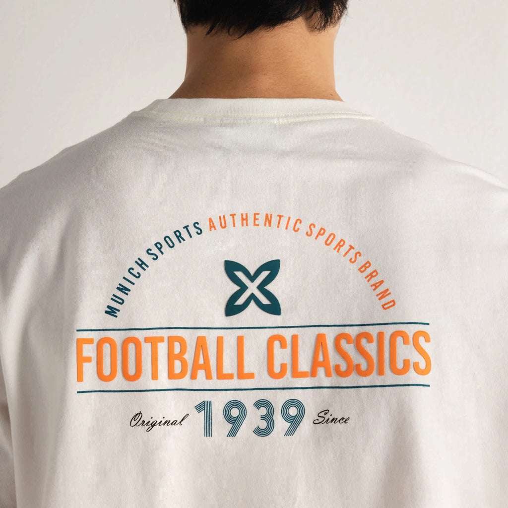 MUNICH | CAMISETAS | HOMBRE | REGULAR T-SHIRT BALLER ECRU | BLANCO