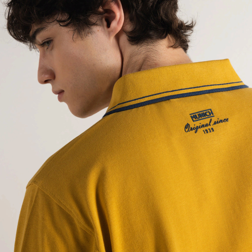 MUNICH POLO Striker Mustard: amarillo polos для мужчин