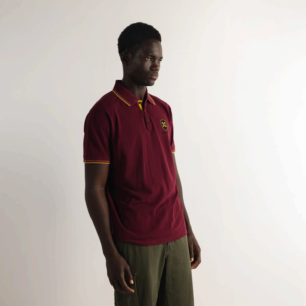 MUNICH | POLOS | HOMBRE | POLO CREST WINE | BURDEOS