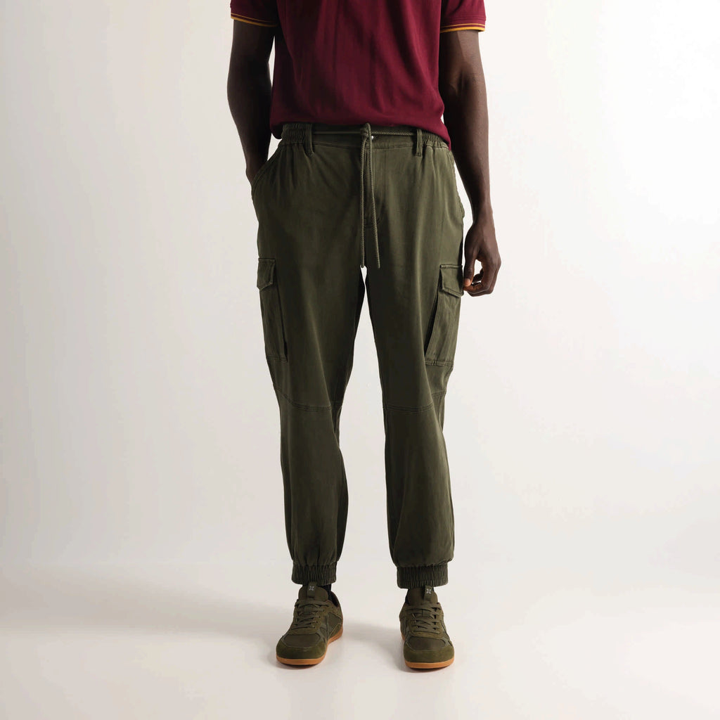MUNICH | PANTALONES | HOMBRE | LIFESTYLE CARGO JOGGER WANDER KHAKI | CAQUI