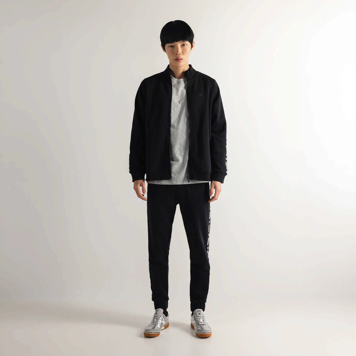 MUNICH | CHAQUETAS | HOMBRE | ESSENTIALS JACKET SQUADRA BLACK | NEGRO