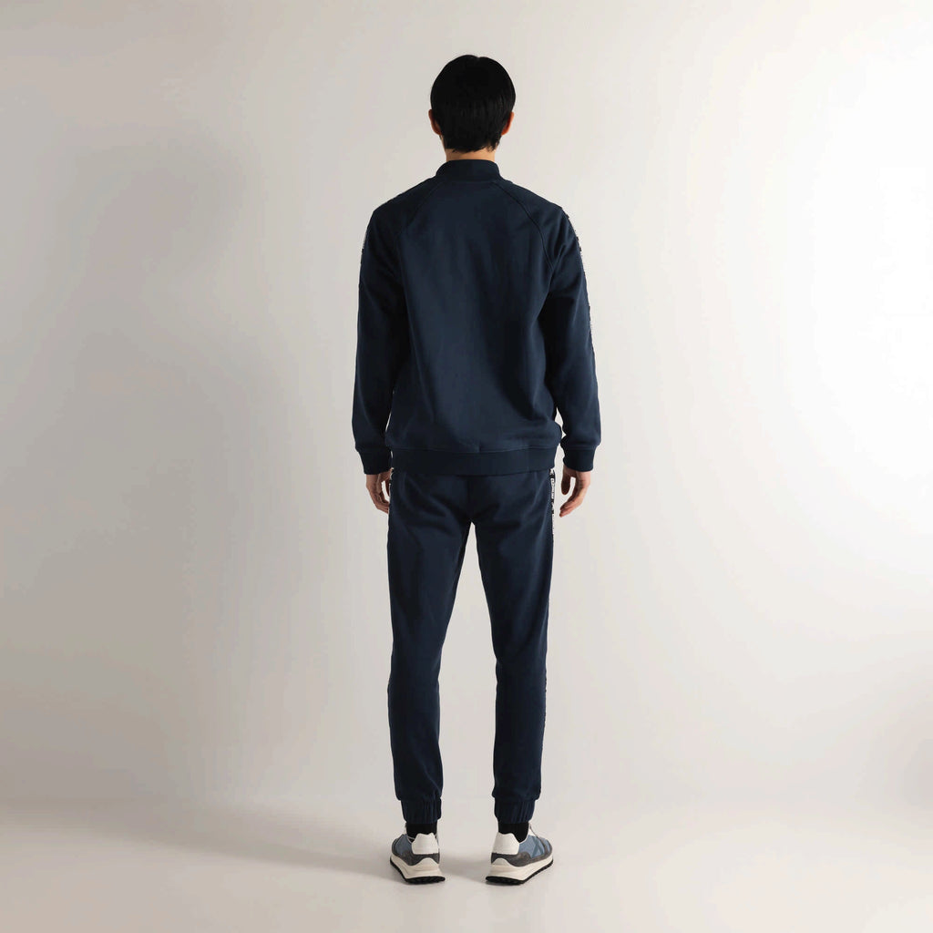 MUNICH Essentials Jacket Squadra NAVY: blauw jas voor heren