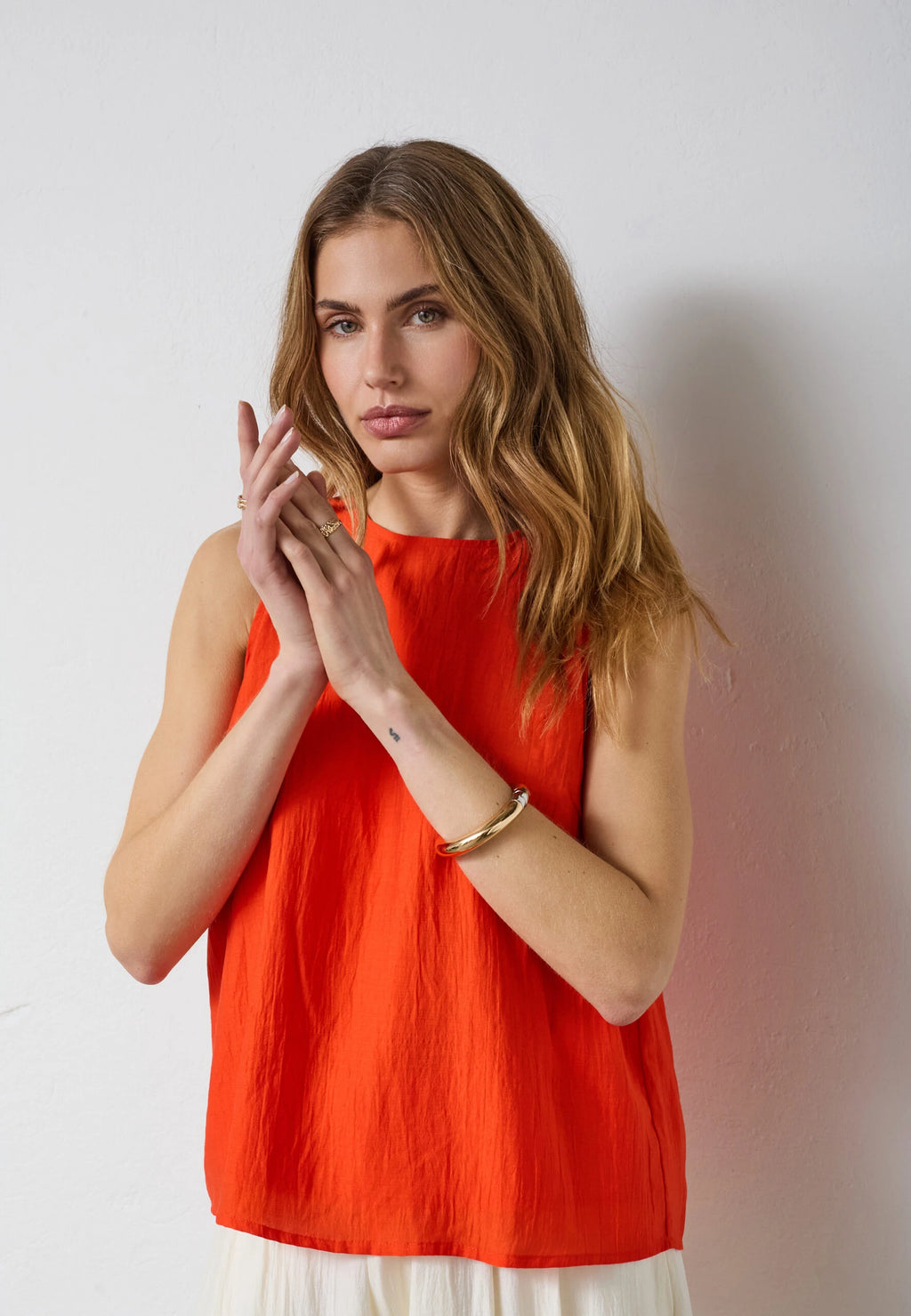 COCOUTURE Auracc TOP Flame: naranja футболка для жінок
