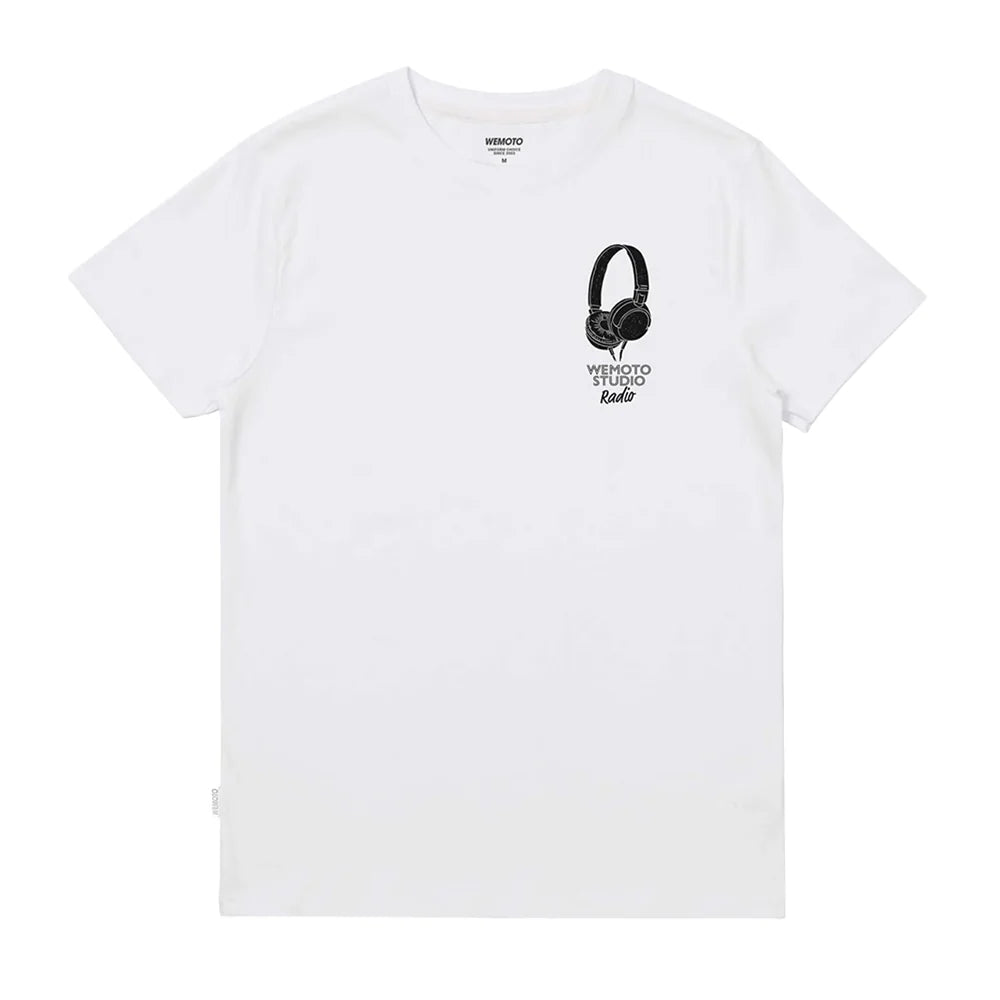 WEMOTO Crate TEE White: blanc T-shirt pour homme