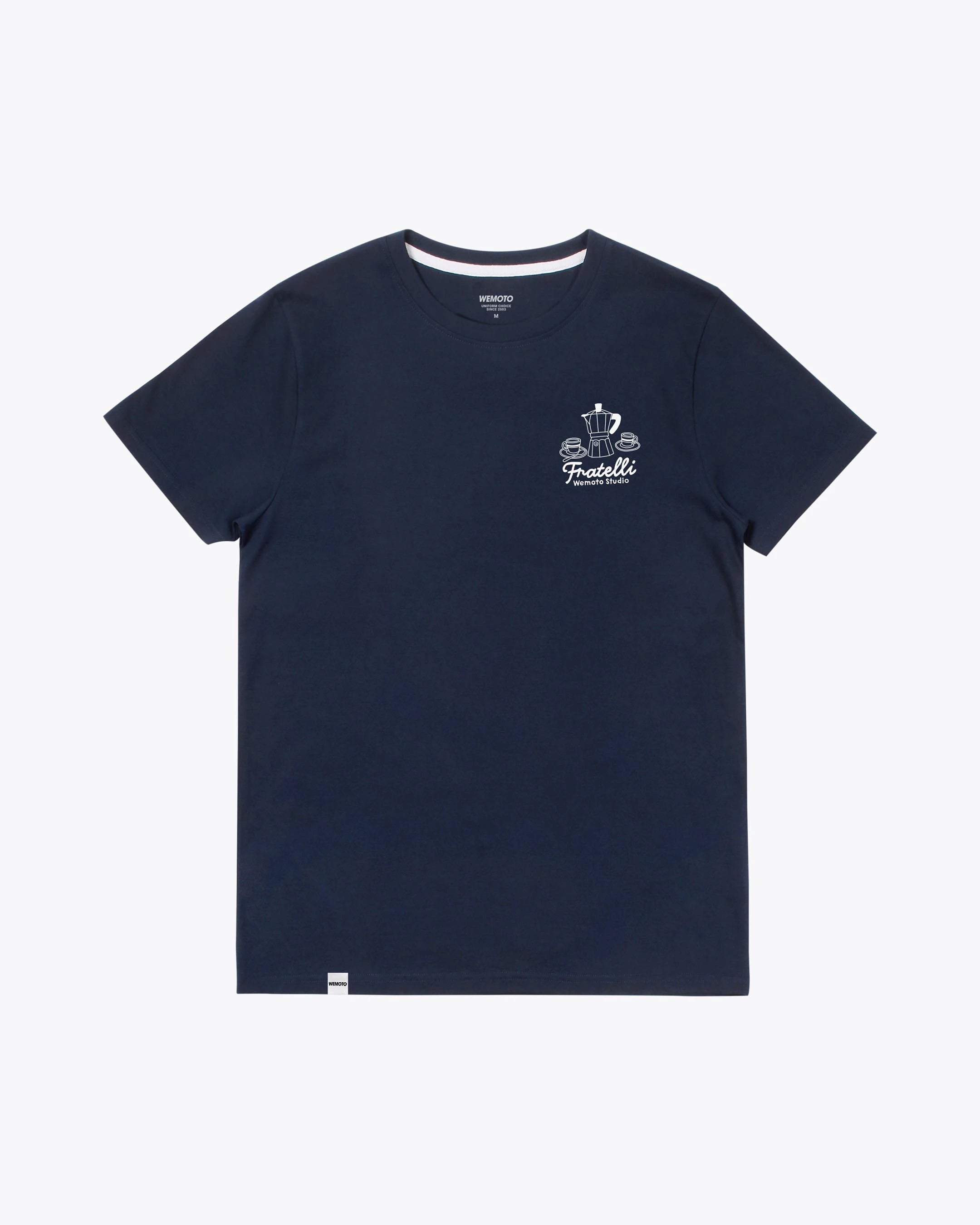 WEMOTO | CAMISETAS | HOMBRE | FRATELLI TEE NAVY BLUE | AZUL