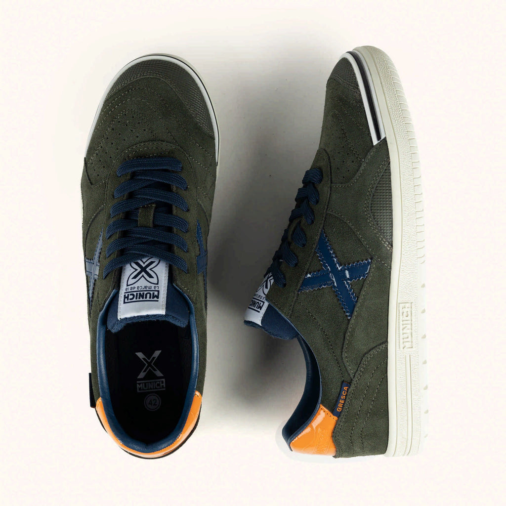 MUNICH Gresca: marron baskets pour homme