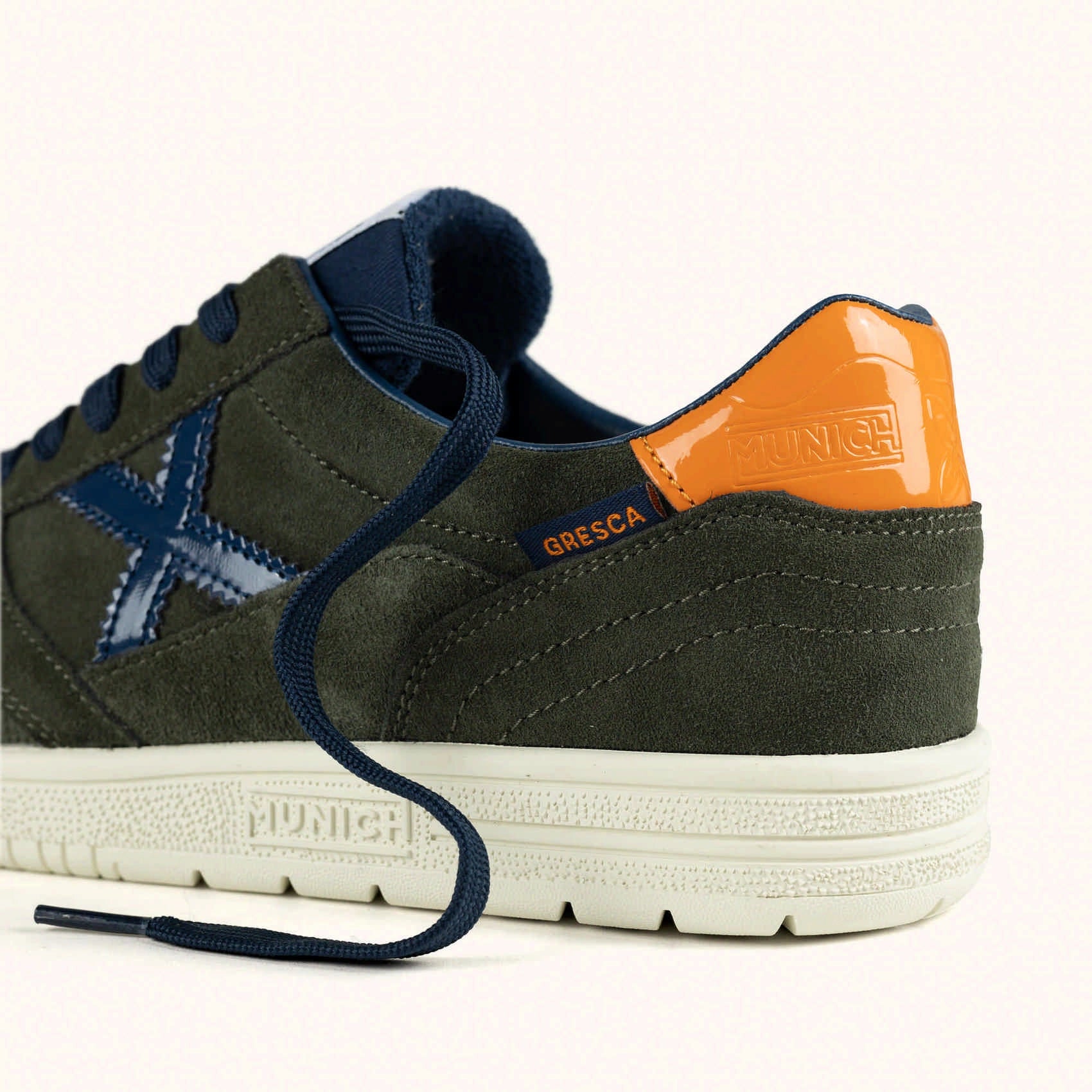 MUNICH Gresca: marron baskets pour homme