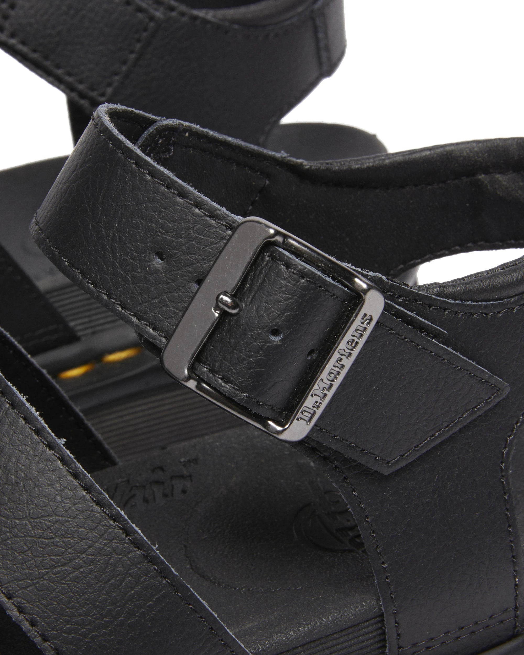 DR. MARTENS Blaire: black sandals for women
