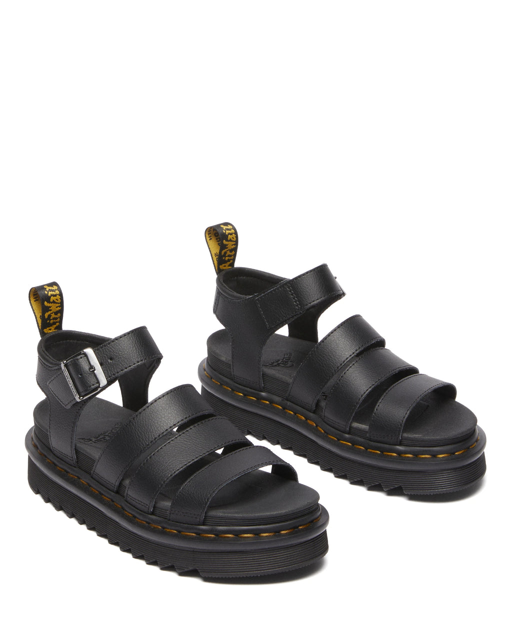 DR. MARTENS Blaire: black sandals for women