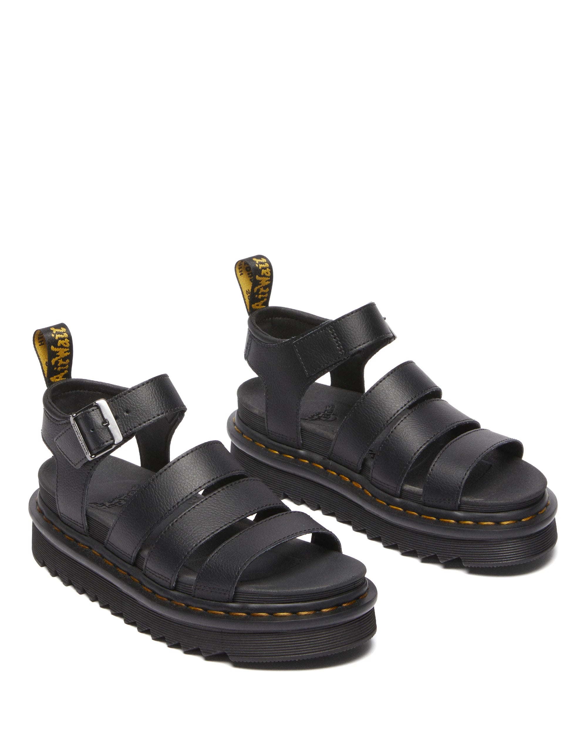 DR. MARTENS Blaire: black sandals for women