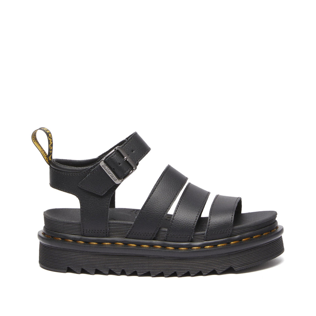 DR. MARTENS Blaire: black sandals for women