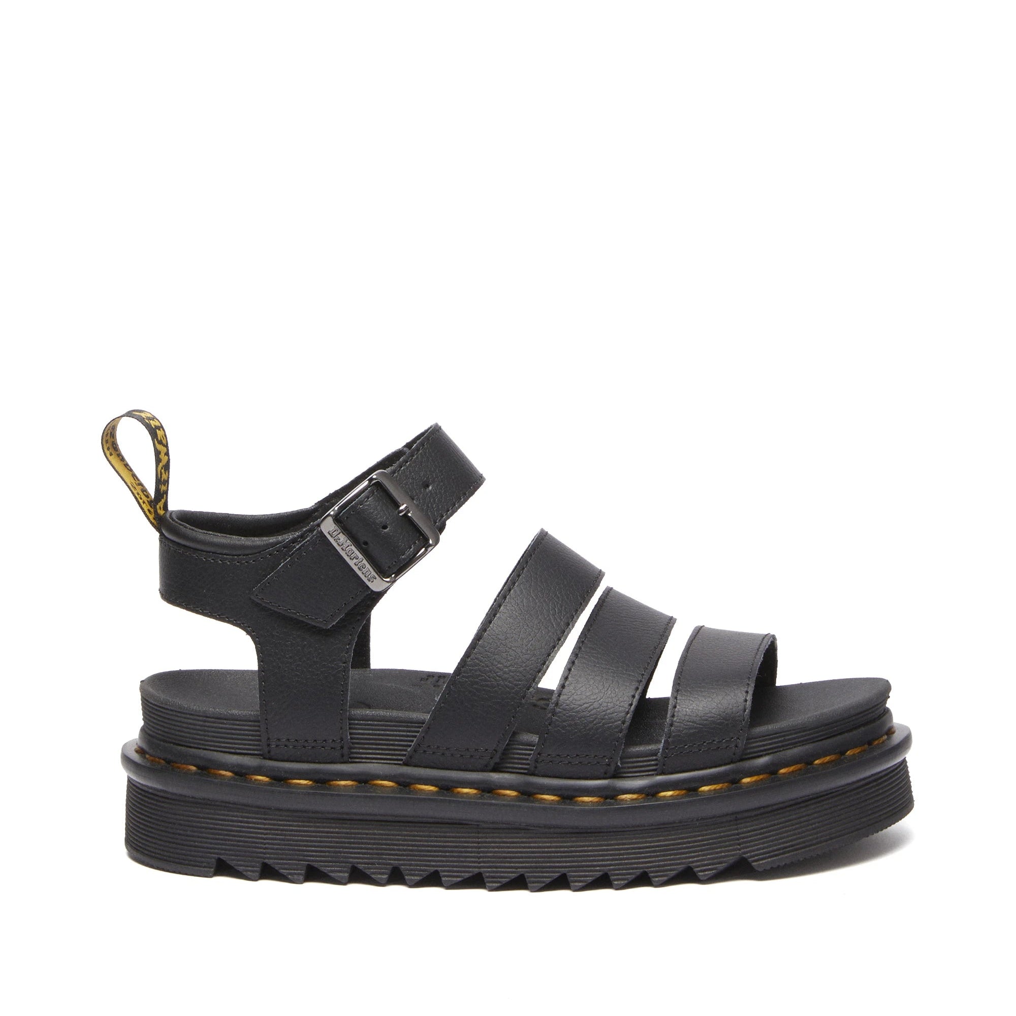 DR. MARTENS Blaire: black sandals for women
