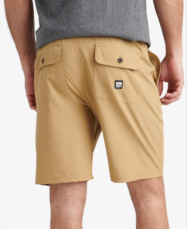 REEF Medford Boardshort (híbrido) Otter: beige shorts for men