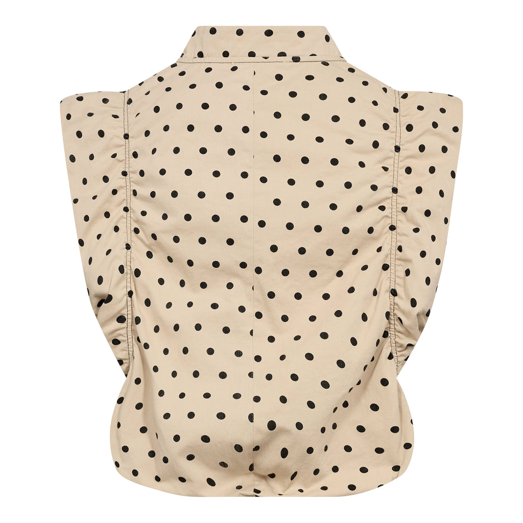 COCOUTURE | CHALECO | MUJER | DIDDICC DOT WAISTCOAT BONE | BEIGE
