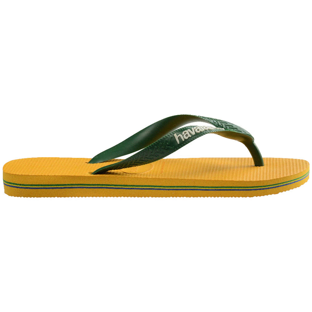 HAVAIANAS | CHANCLAS | UNISEX | BRASIL LOGO POP/YELLOW | AMARILLO