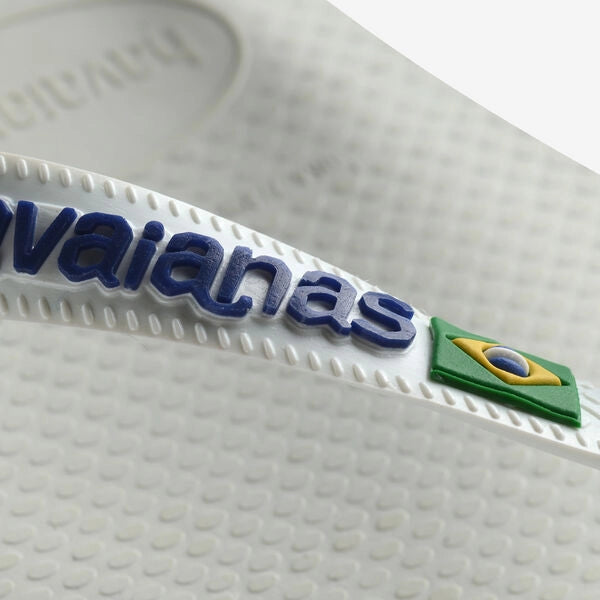 HAVAIANAS | SANDALIAS | NIÑO | BRASIL LOGO BLANCO | BLANCO